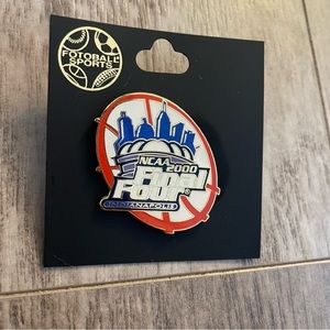 New Vintage NCAA Basketball 2000 Final Four Indianapolis Collectible Lapel Pin